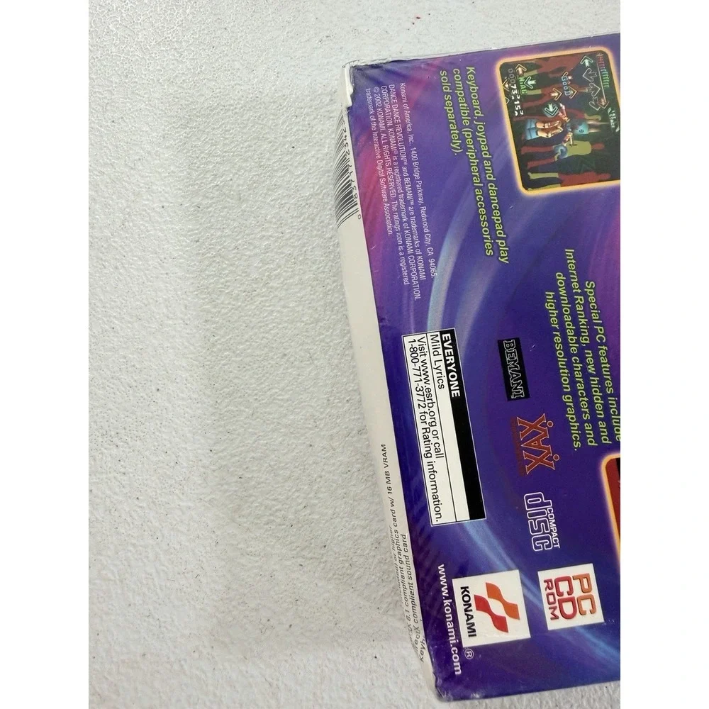 Dance Dance Revolution PC Windows 2002 Game BRAND NEW SEALED RARE